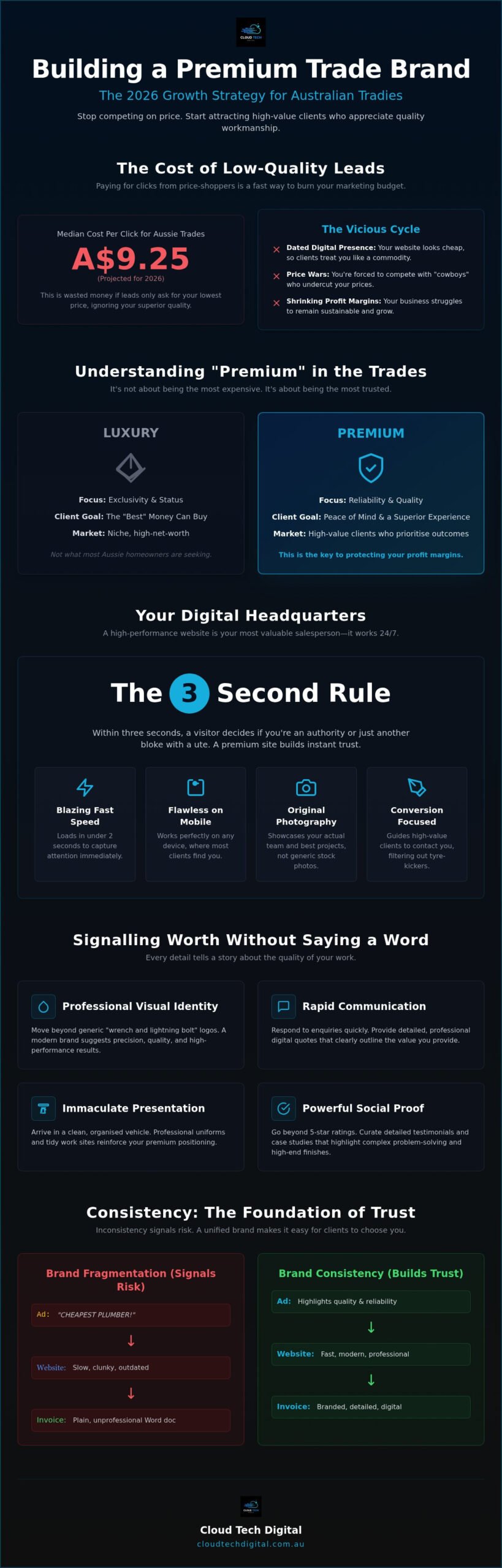How to Build a Premium Trade Business Brand: The 2026 Growth Strategy