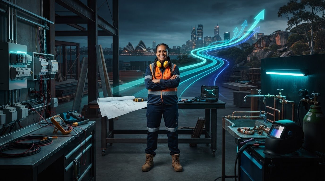 How to Get Higher-Paying Trade Jobs in Australia in 2026 – Hero Image How to Get Higher-Paying Trade Jobs in Australia in 2026